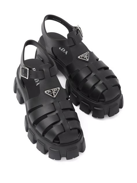 prada fisherman sandals|coolest looking leather fisherman sandals.